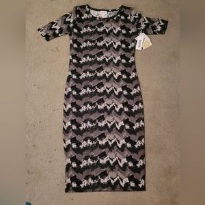 LuLaRoe Julia Dress Casual Size xxs NWT